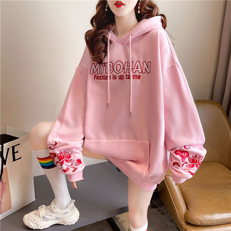 Winter Clothing Essentials For Women - Printed Woman Hooded Tops Spring and