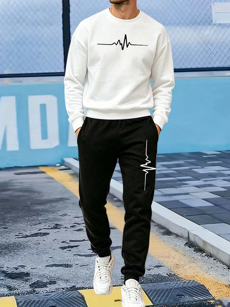 Winter Clothing Usa - New Men's Pullover Tracksuit Casual O