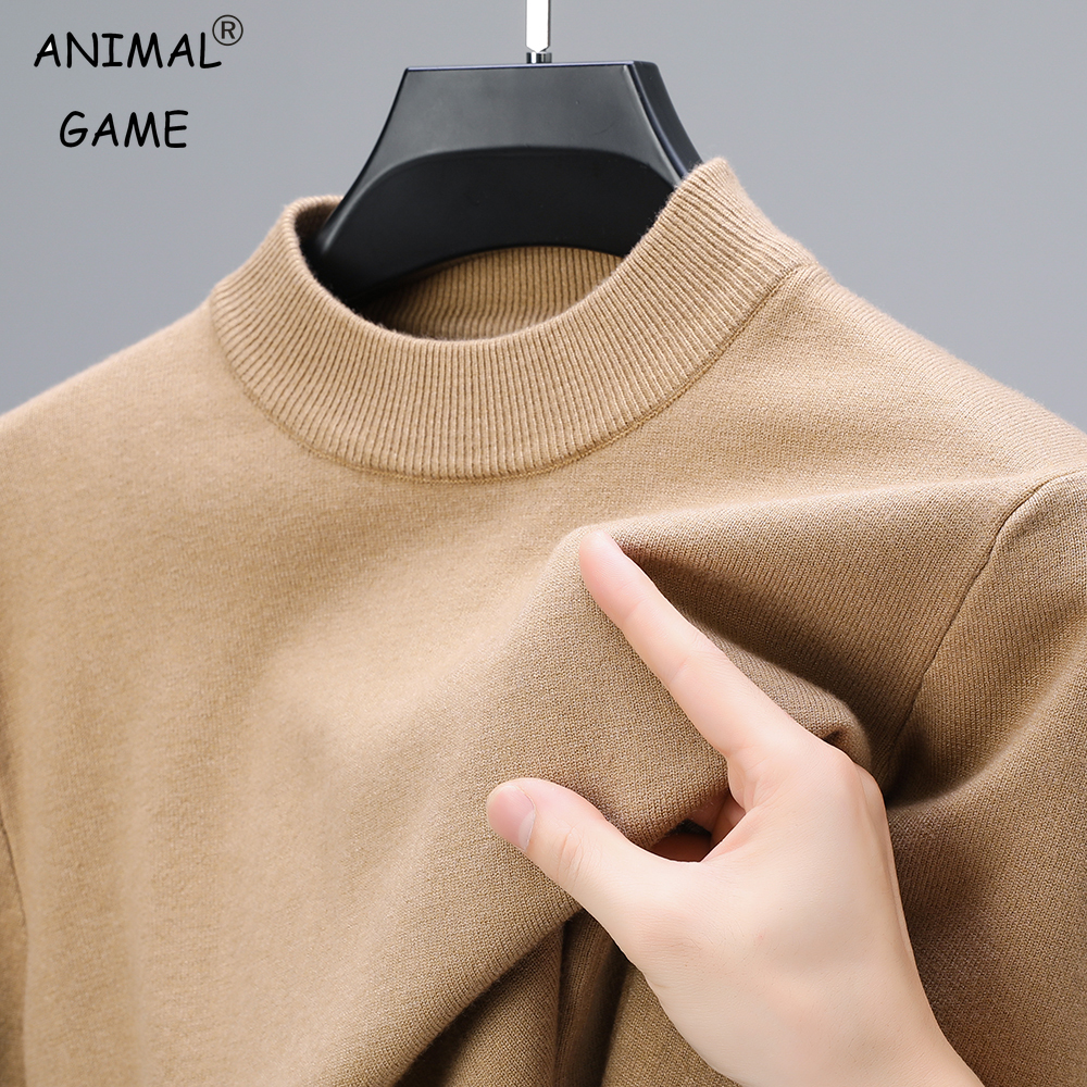 Half Turtleneck Knitwear Sweat - Winter Clothing Brand avaliação e preço