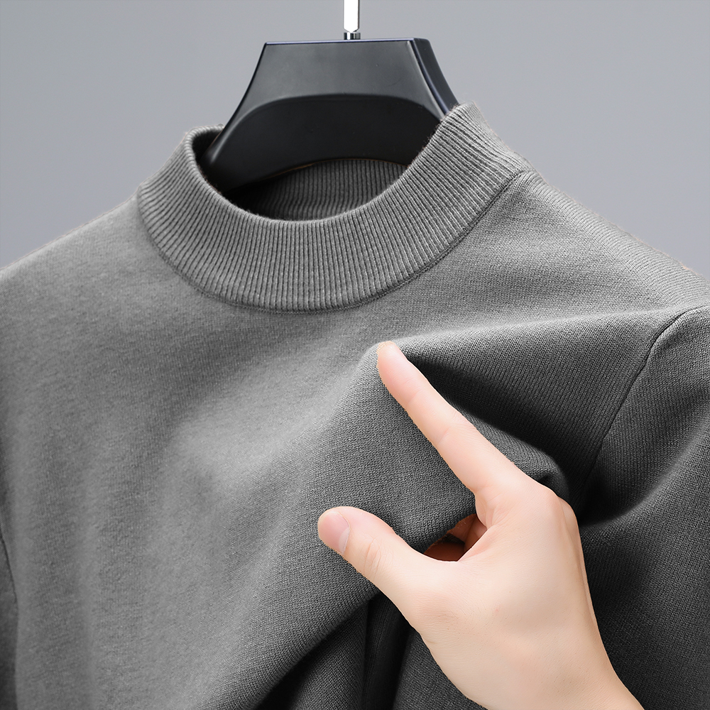 Half Turtleneck Knitwear Sweat - Winter Clothing Brand avaliação e preço