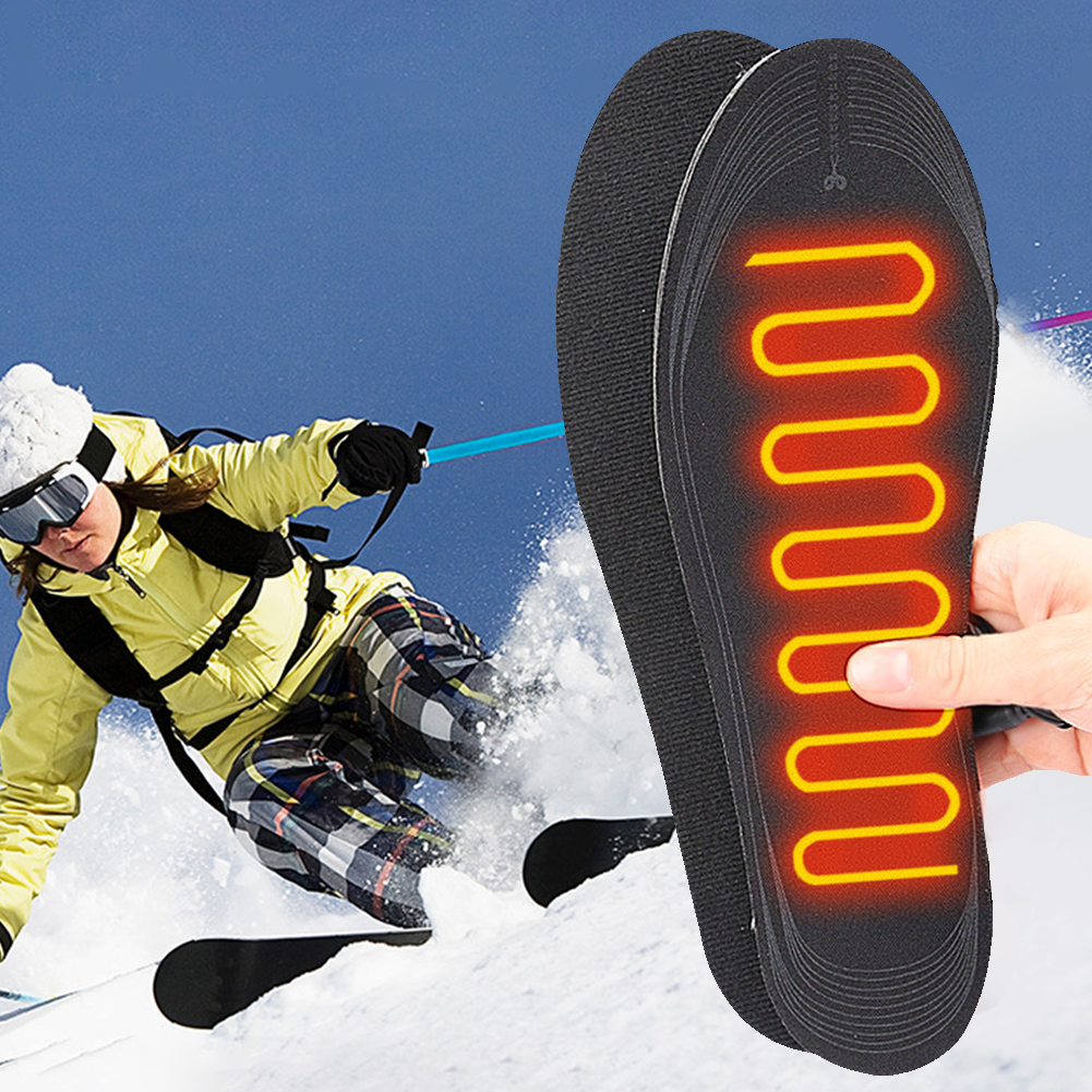 USB Heated Shoe Insoles Electr - Heated Insole Rechargeable avaliação e preço