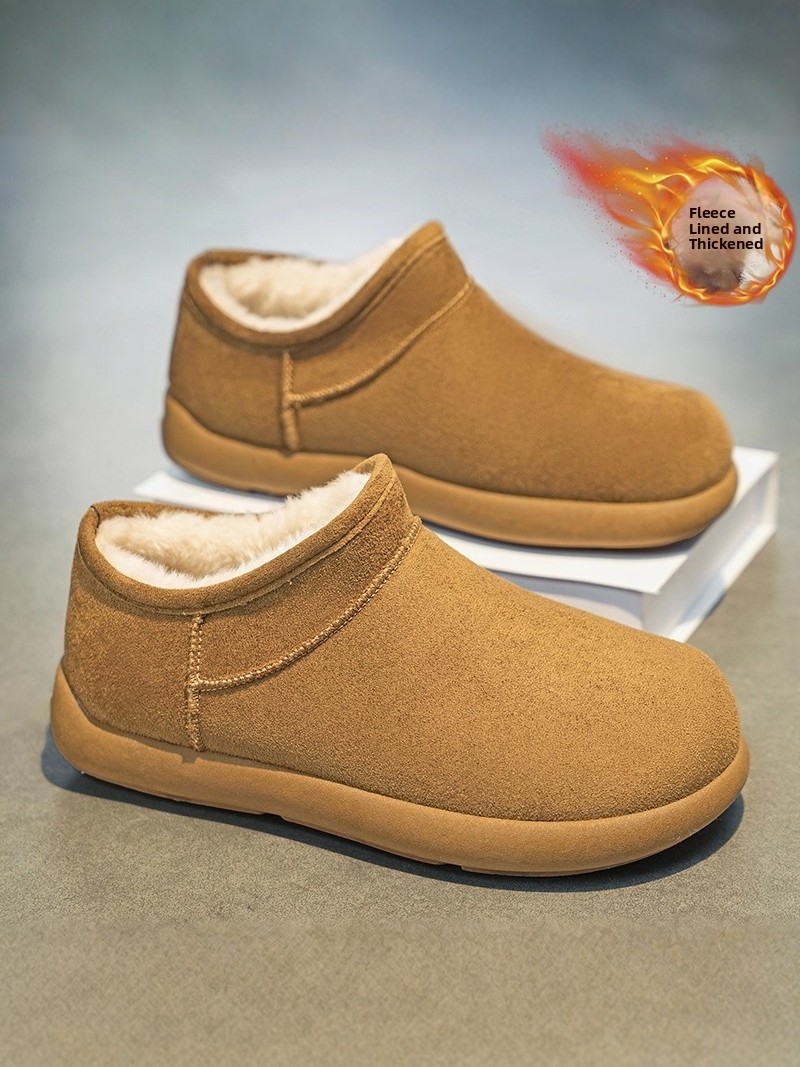 Men's Winter Snow Boots Thicke - Snow Boot Fur Lined avaliação e preço