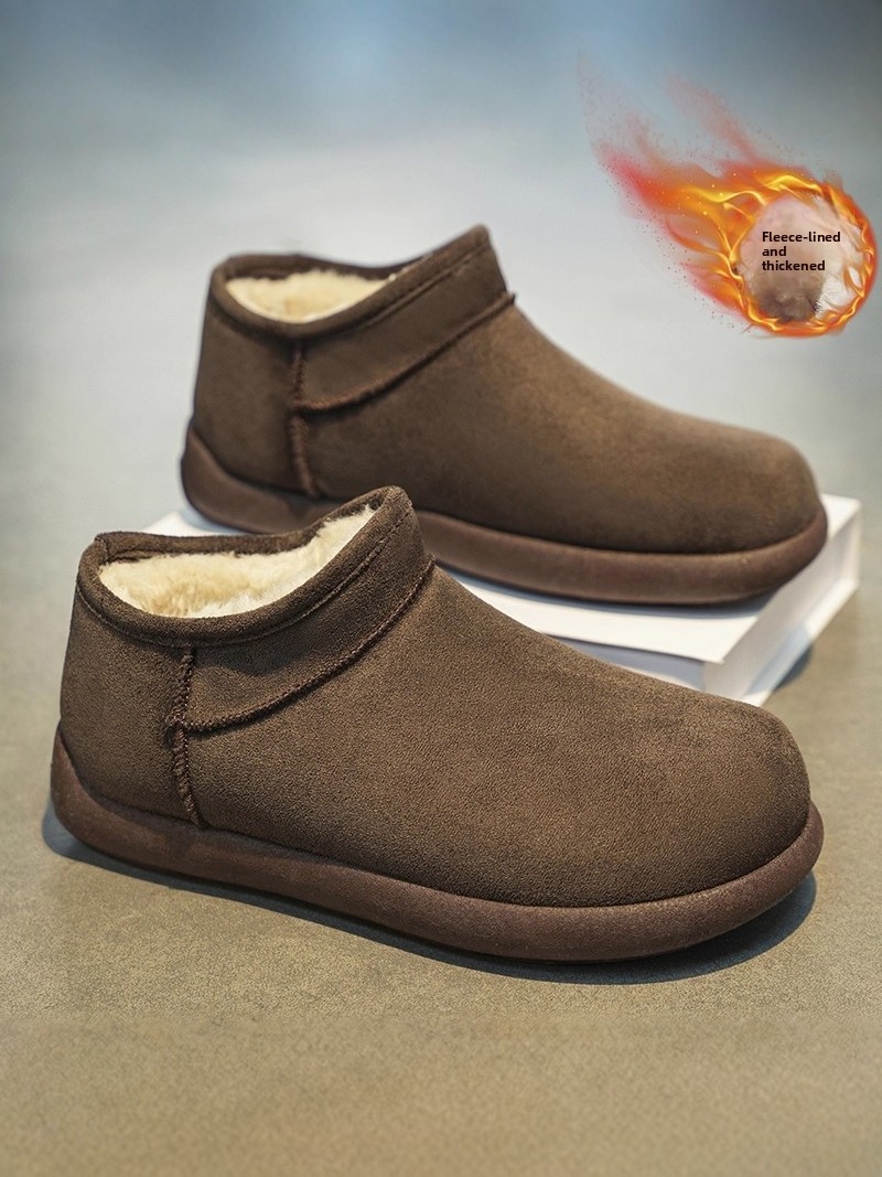 Men's Winter Snow Boots Thicke - Snow Boot Fur Lined avaliação e preço