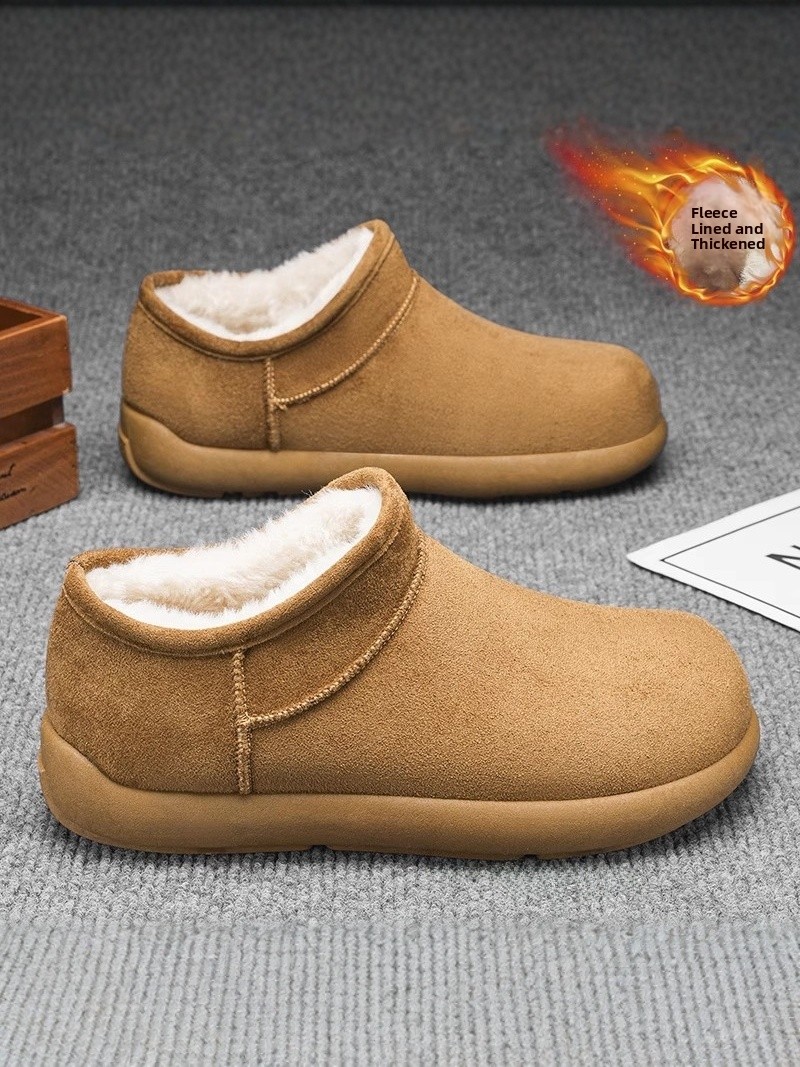 Men's Winter Snow Boots Thicke - Snow Boot Fur Lined avaliação e preço