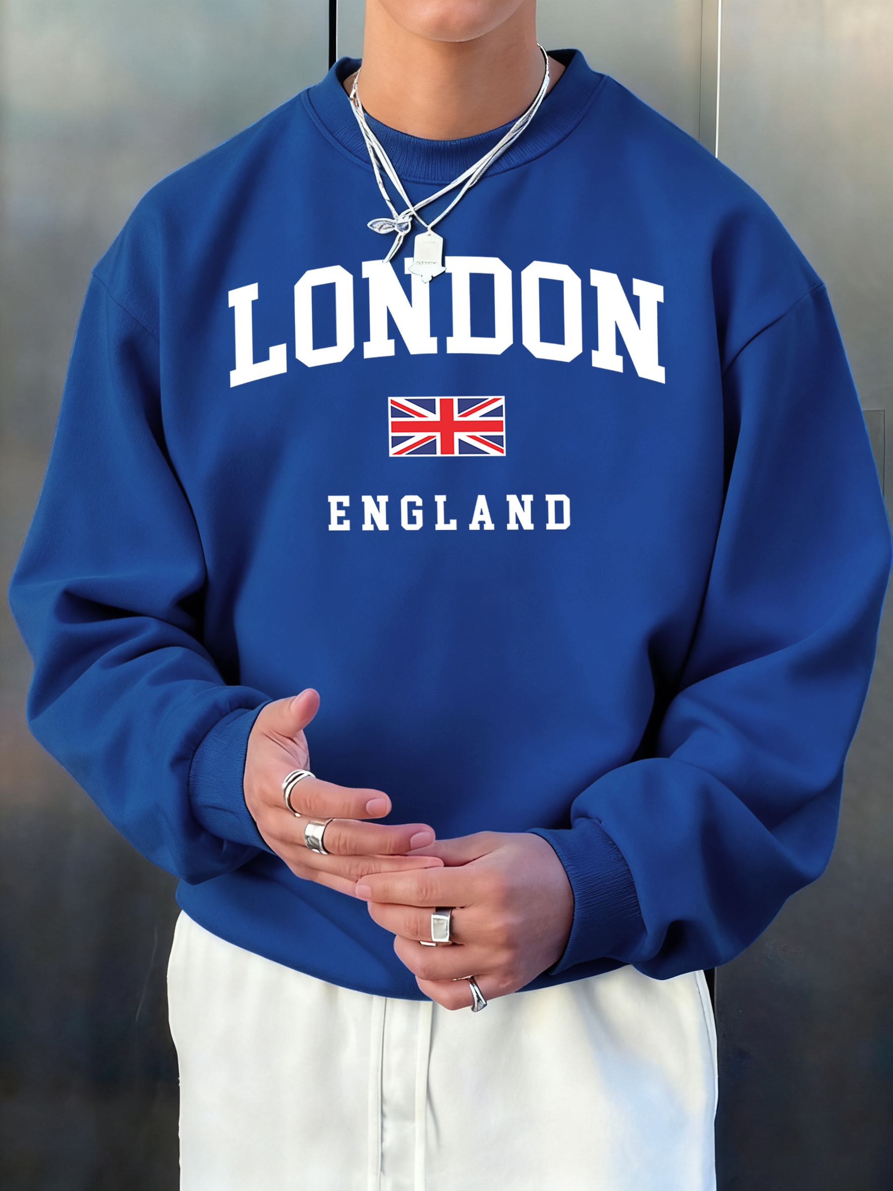 London England Letter Flag Pri - Winter Clothing London avaliação e preço