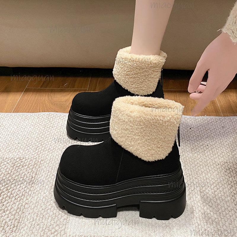 Winter 2025 Women's Platform S - Snow Boot Fur Lined avaliação e preço