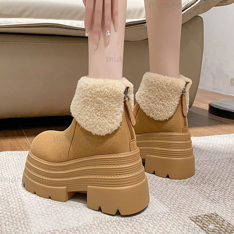 Winter 2025 Women's Platform S - Snow Boot Fur Lined avaliação e preço