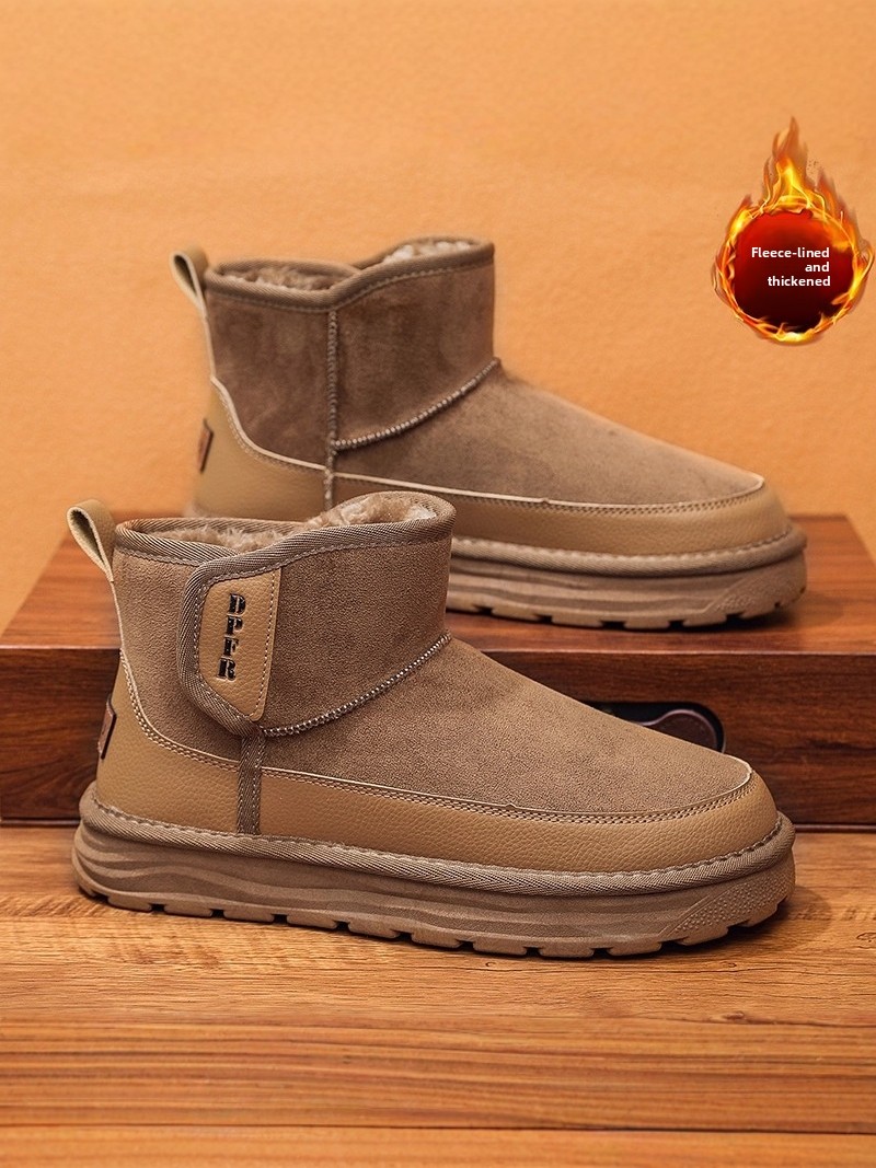 Men's Winter Snow Boots Thicke - Snow Boot Fur Lined avaliação e preço