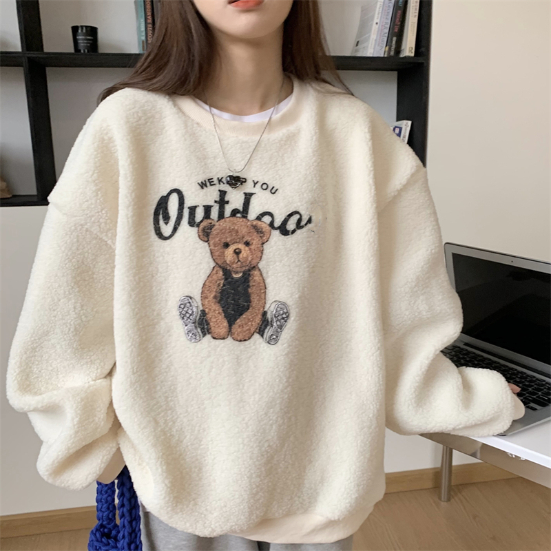 Affordable Warm Lamb Fur Sweat - Winter Clothing Affordable avaliação e preço