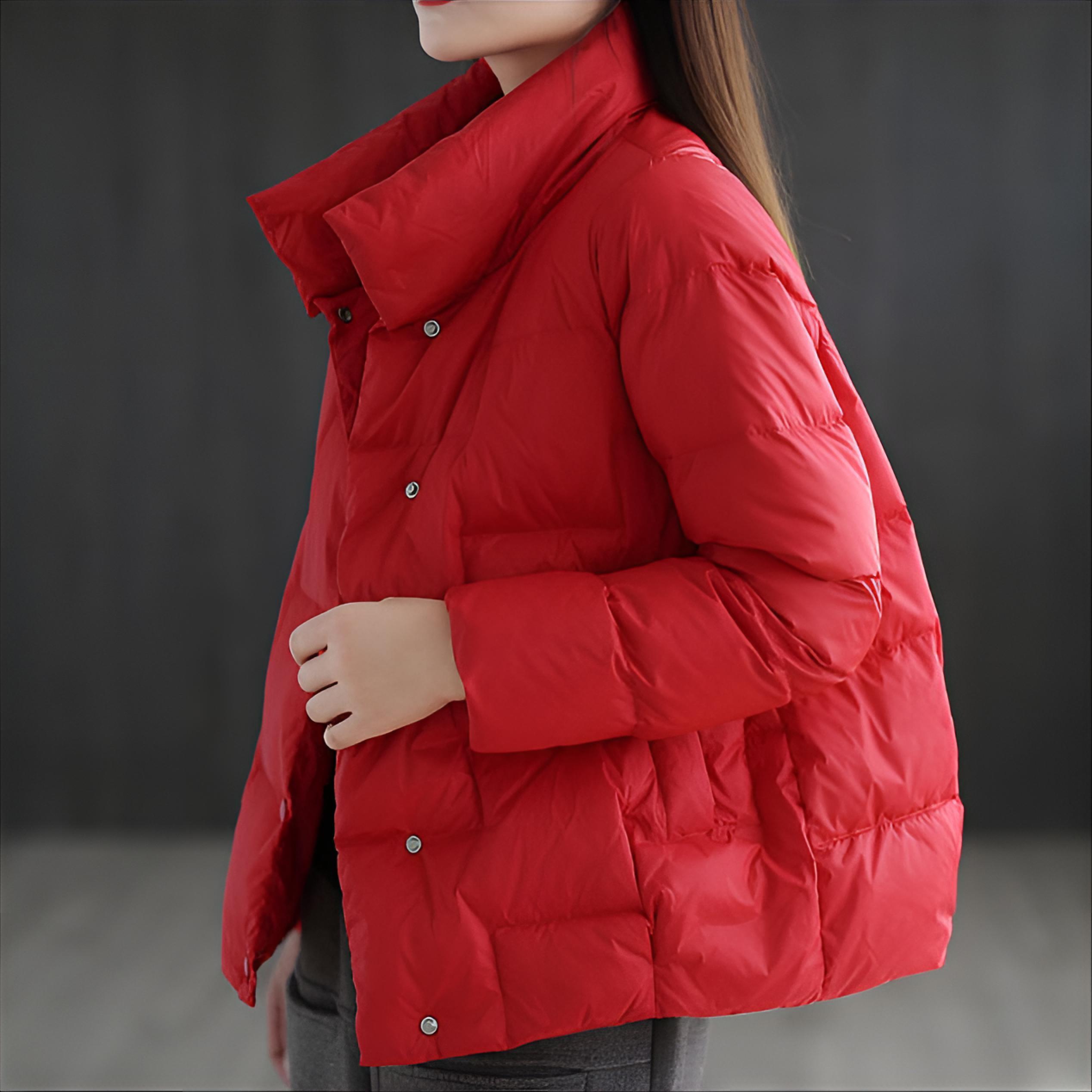 Puffer Parkas Womens Female Cl - Winter Clothing Essentials For Women avaliação e preço