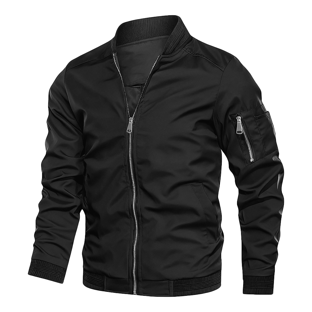 Fall Winter Quality New Men's  - Quality Winter Clothing Bomber Jacket avaliação e preço