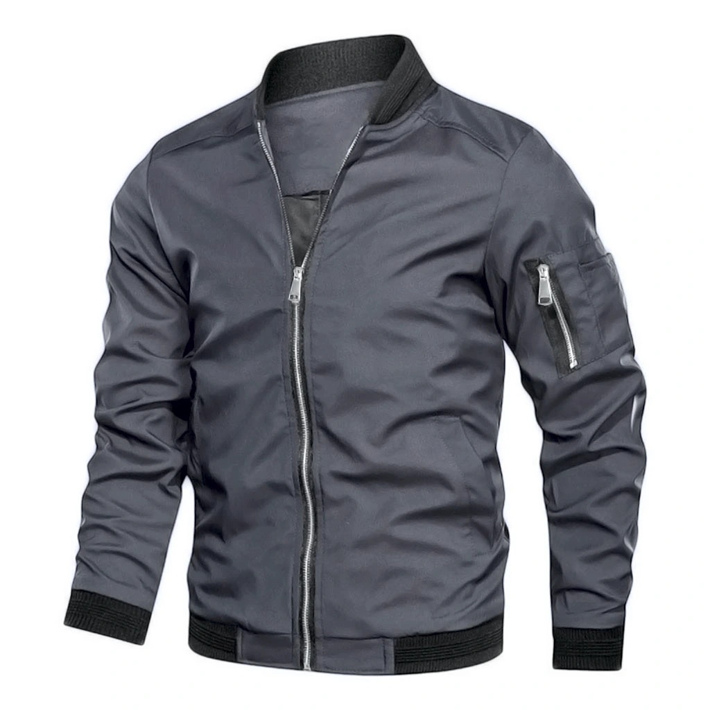 Fall Winter Quality New Men's  - Quality Winter Clothing Bomber Jacket avaliação e preço