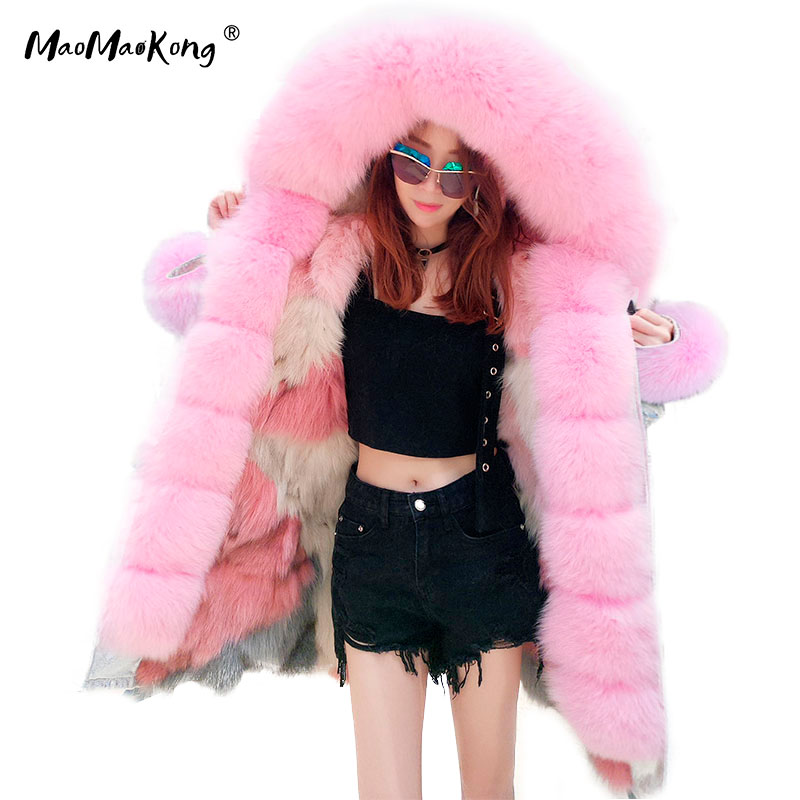 MAOMAOKONG Brand Long Winter J - Winter Clothing Brands avaliação e preço