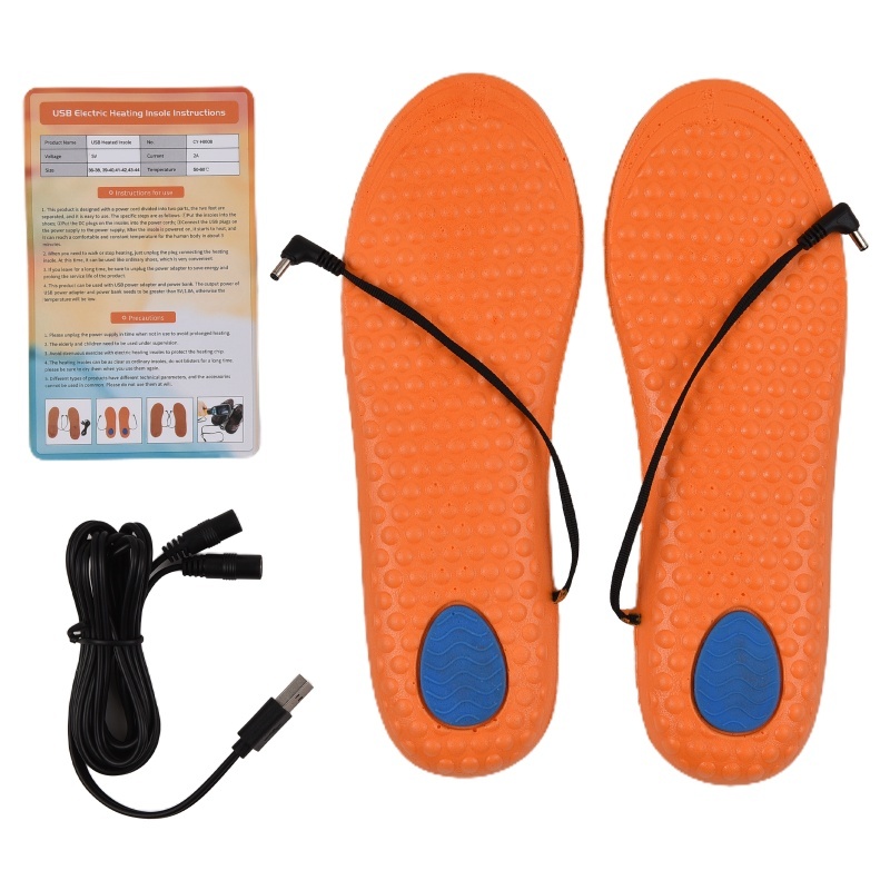 USB Rechargeable Electric Heat - Heated Insole Rechargeable avaliação e preço
