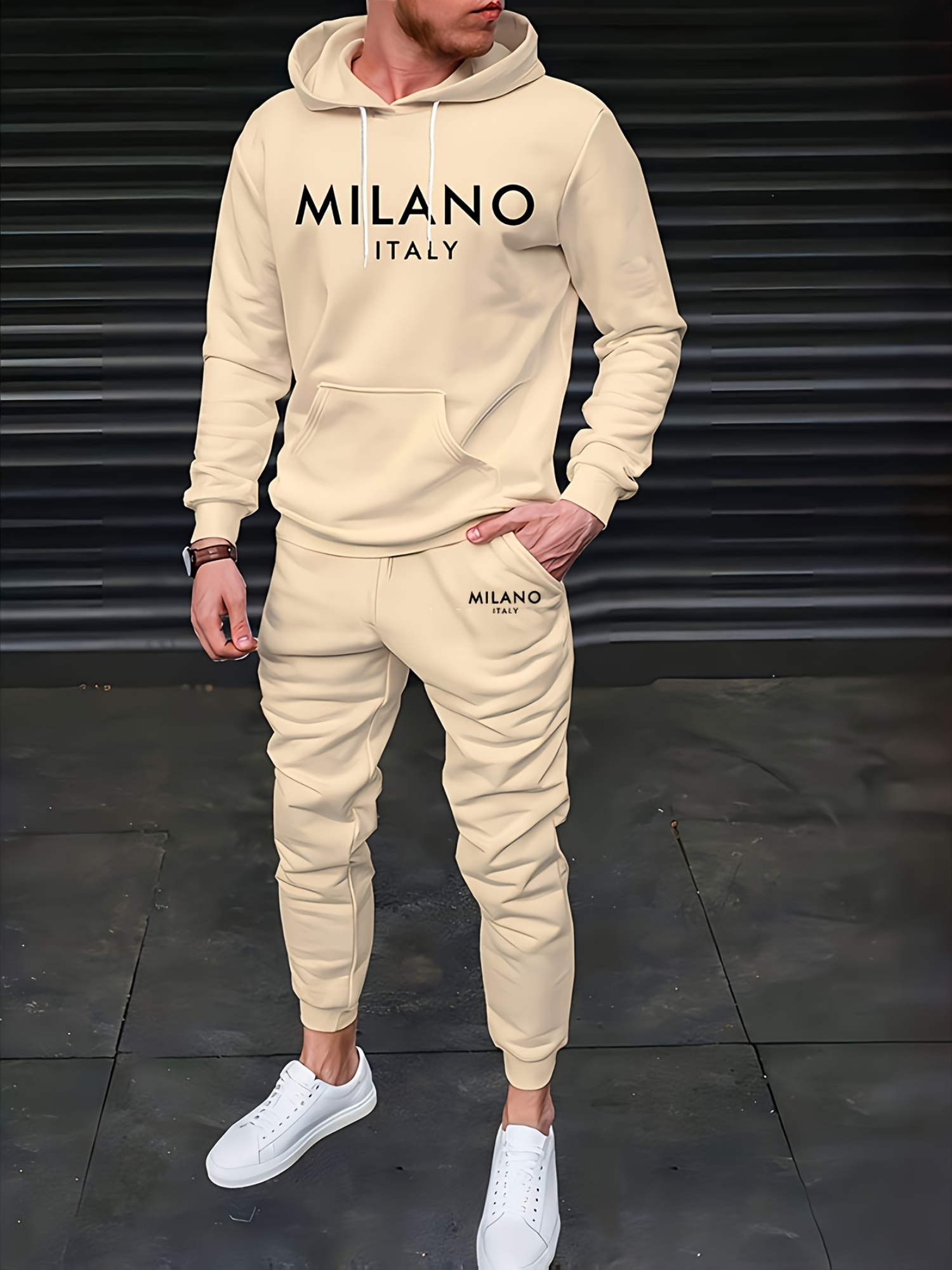 Spring and Autumn Men's Street - Winter Clothing Affordable avaliação e preço