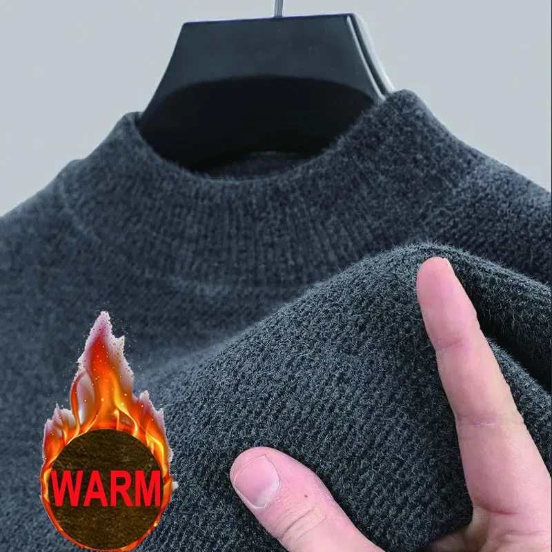 Mens Knitwear Sweater New Autu - Winter Clothing Brand avaliação e preço