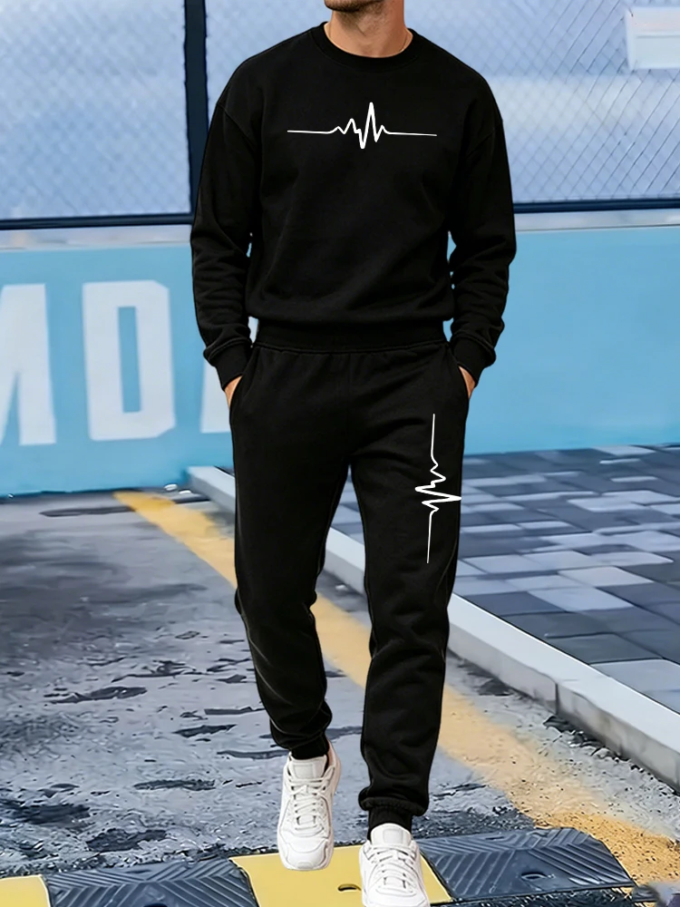 New Men's Pullover Tracksuit C - Winter Clothing Usa avaliação e preço