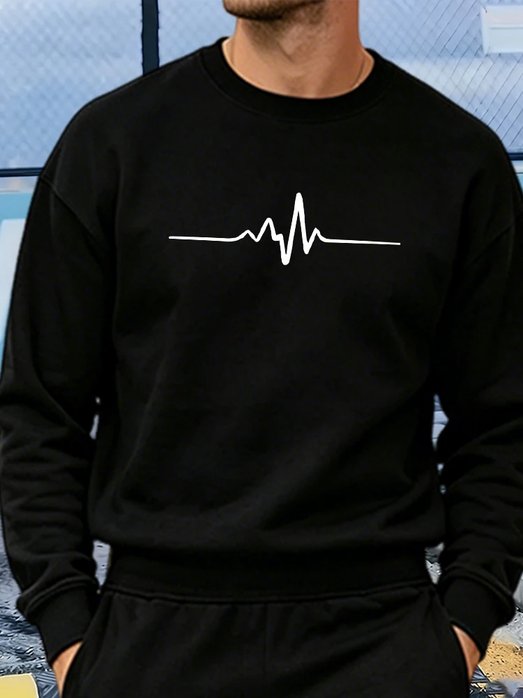 New Men's Pullover Tracksuit C - Winter Clothing Usa avaliação e preço