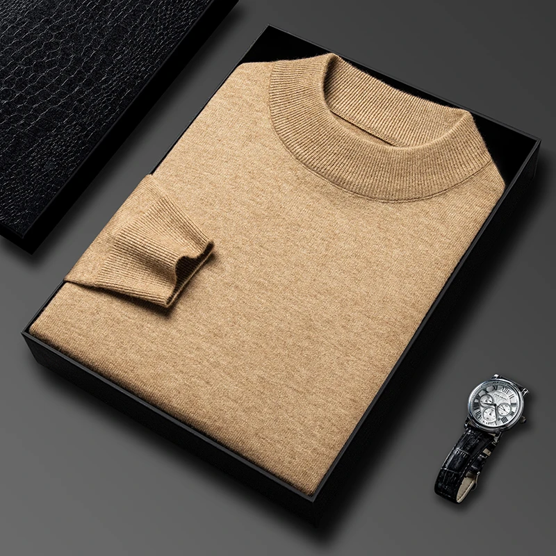 Half Turtleneck Knitwear Sweat - Winter Clothing Brand avaliação e preço