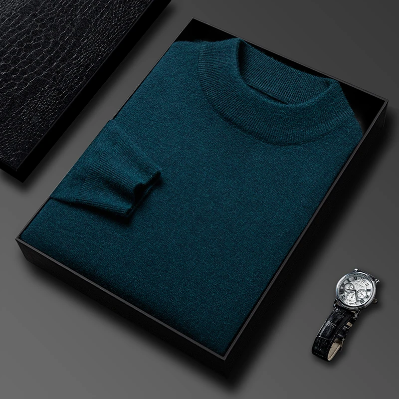 Half Turtleneck Knitwear Sweat - Winter Clothing Brand avaliação e preço