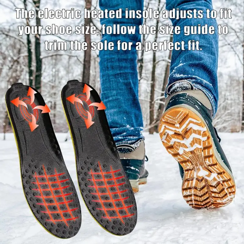 2000mah Electric Heated Insole - Heated Insole Rechargeable avaliação e preço