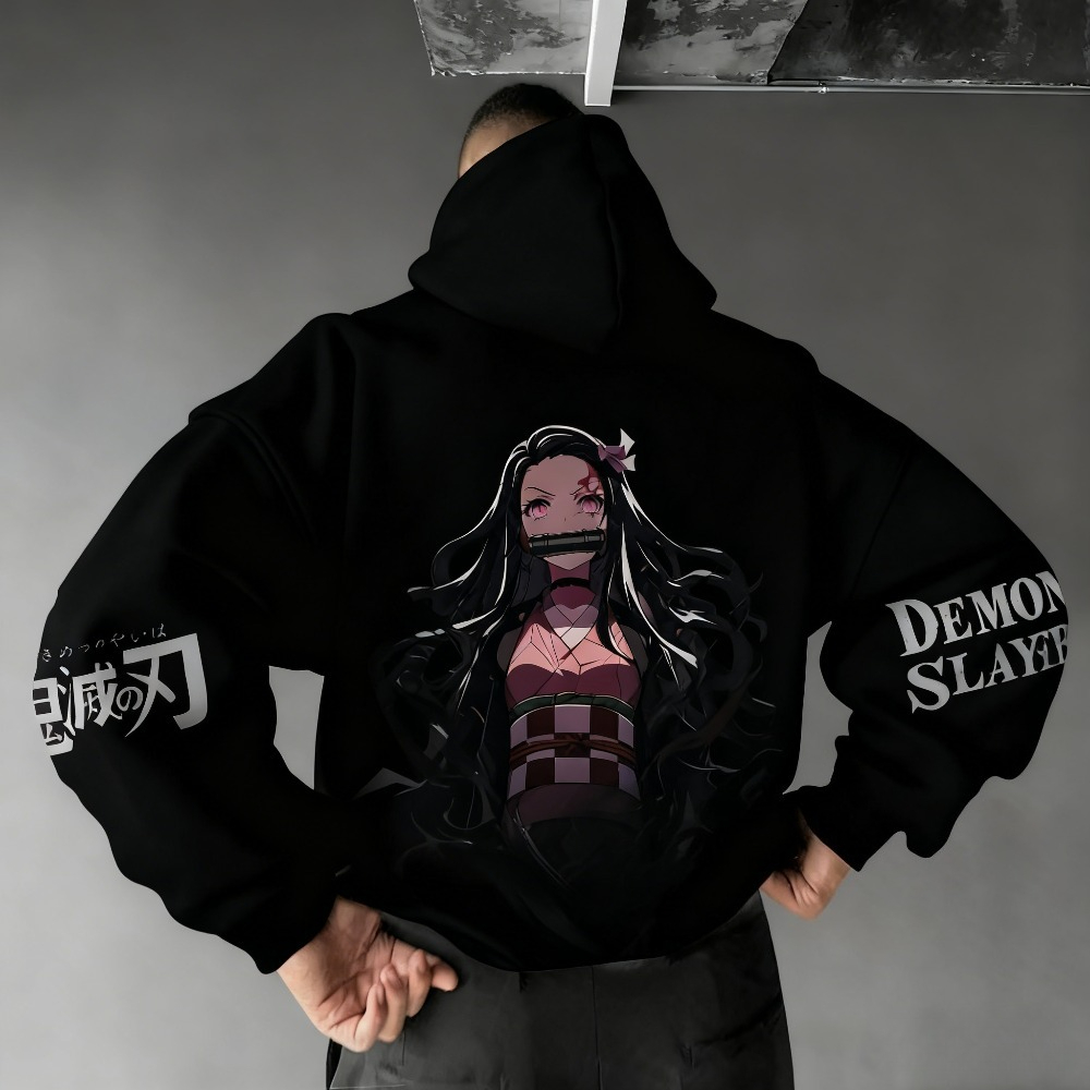 Demon Slayer Men's Hoodie Swea - Winter Clothing In Japan avaliação e preço