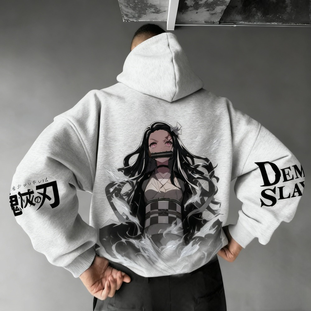 Demon Slayer Men's Hoodie Swea - Winter Clothing In Japan avaliação e preço
