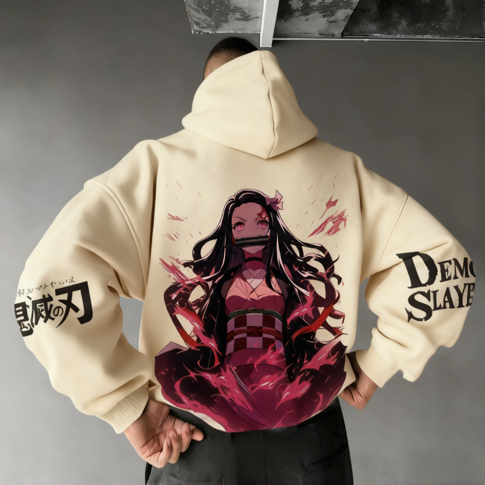 Demon Slayer Men's Hoodie Swea - Winter Clothing In Japan avaliação e preço
