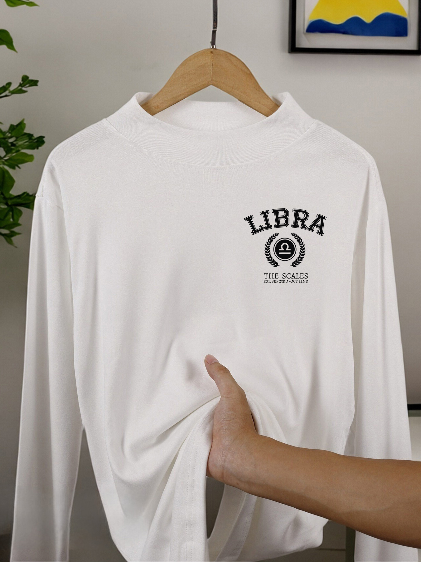 Libra The Scales Print Leisure - Winter Clothing Usa avaliação e preço