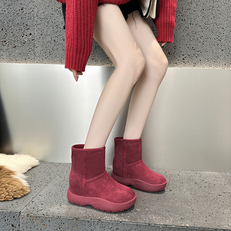 Women Winter Platform Snow Boo - Snow Boot Fur Lined avaliação e preço