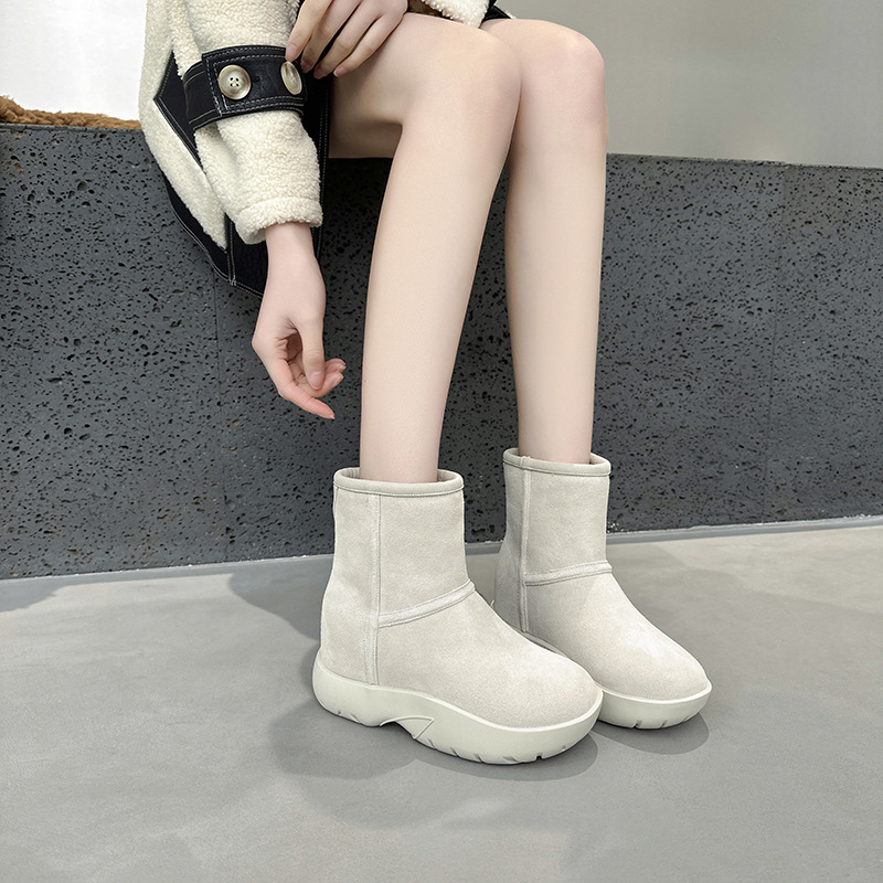 Women Winter Platform Snow Boo - Snow Boot Fur Lined avaliação e preço