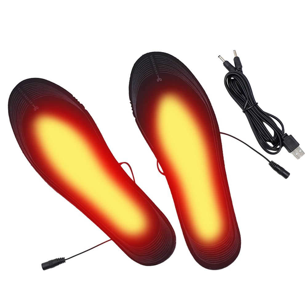 Unisex Electric Foot Warmer Ad - Heated Insole Rechargeable avaliação e preço