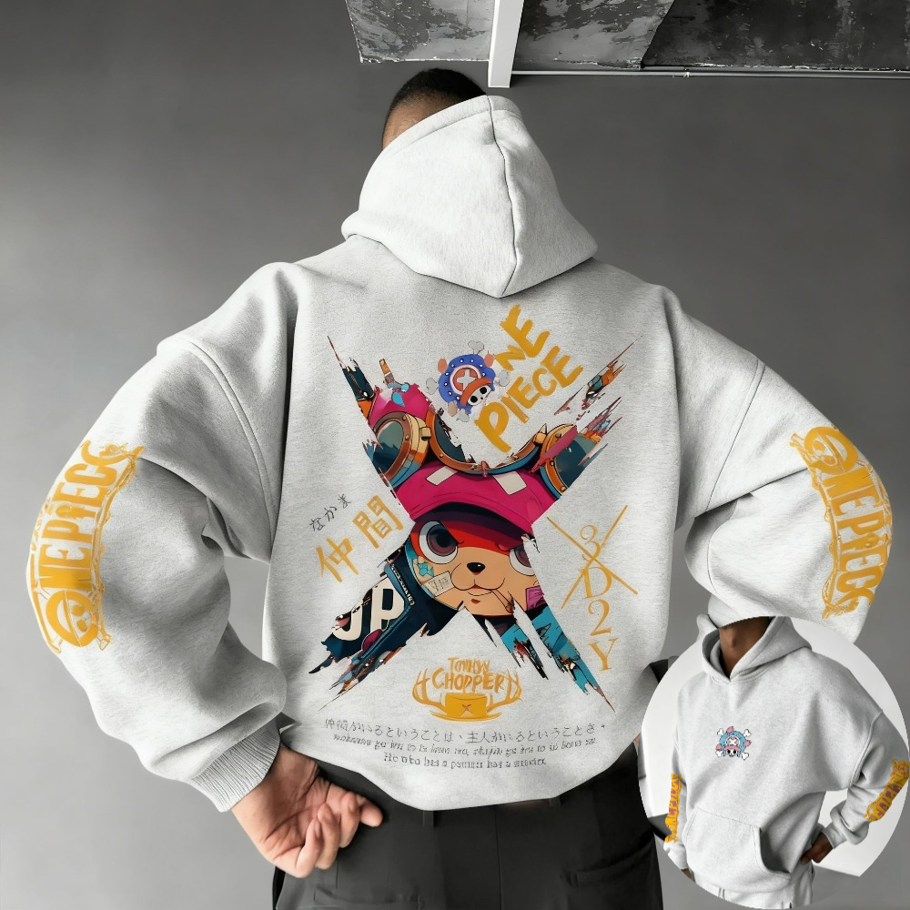 One Piece Men's Hoodie Sweatsh - Winter Clothing In Japan avaliação e preço
