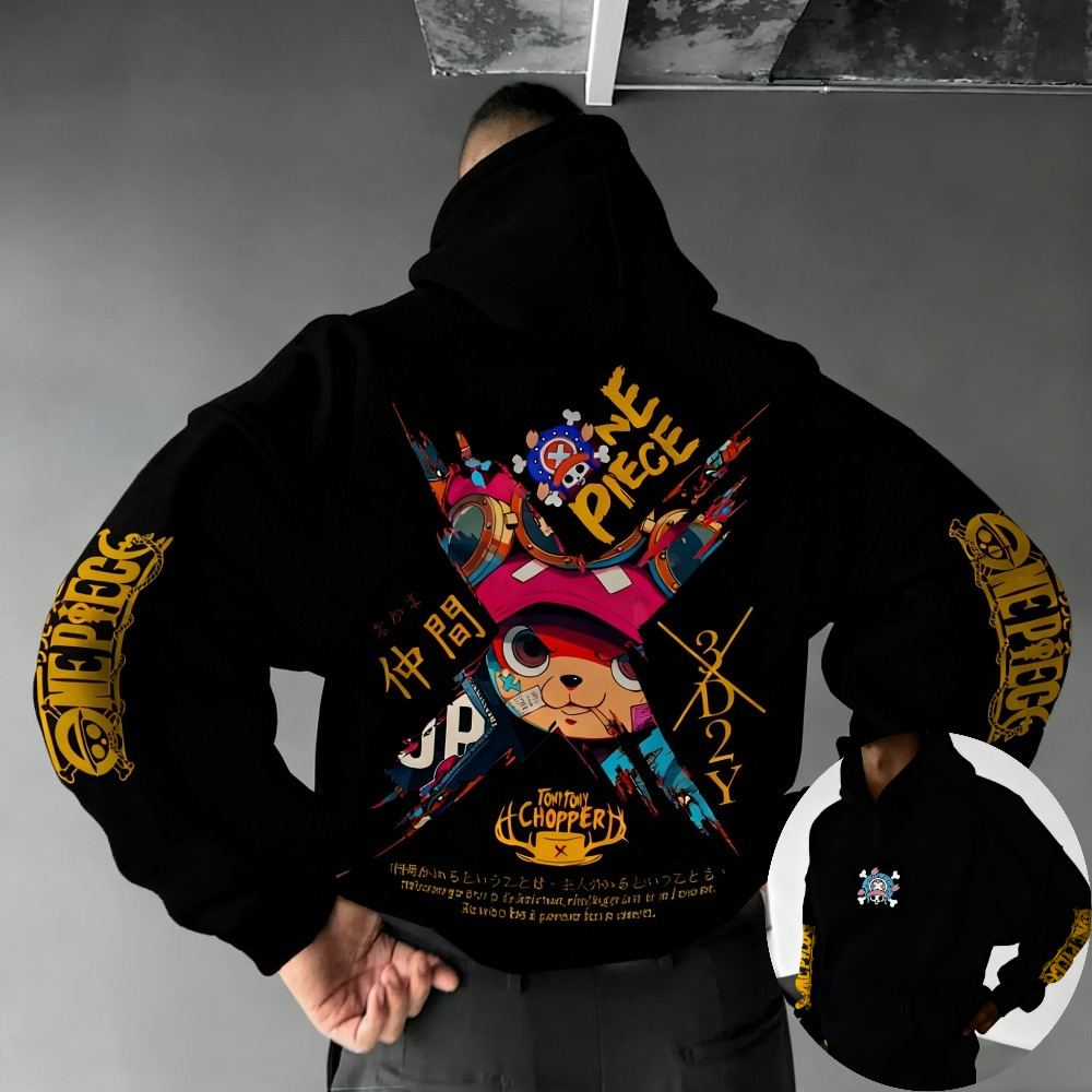 One Piece Men's Hoodie Sweatsh - Winter Clothing In Japan avaliação e preço