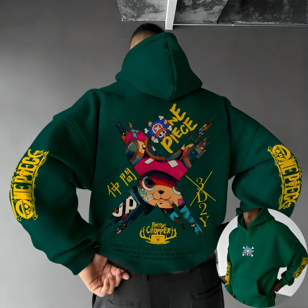 One Piece Men's Hoodie Sweatsh - Winter Clothing In Japan avaliação e preço