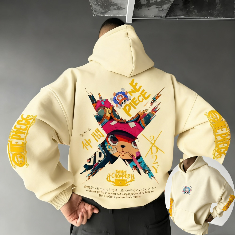 One Piece Men's Hoodie Sweatsh - Winter Clothing In Japan avaliação e preço