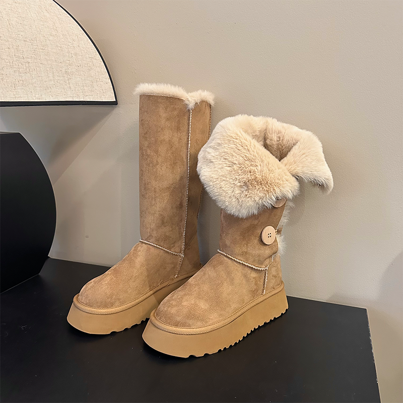 Winter Plush Lined Extra Warm  - Snow Boot Fur Lined avaliação e preço