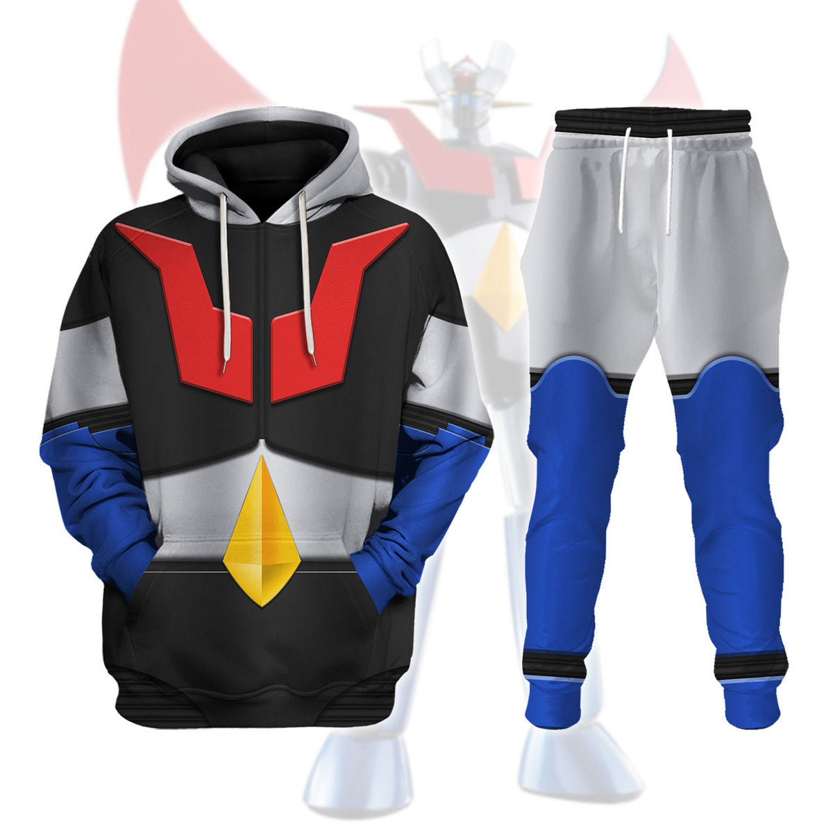 Anime Mazinger Z Cosplay 3D Pr - Winter Clothing Usa avaliação e preço