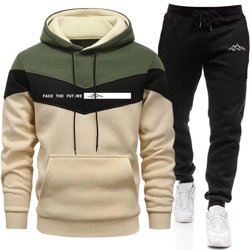 New Men's Tracksuit Fall Winte - Winter Clothing Usa avaliação e preço