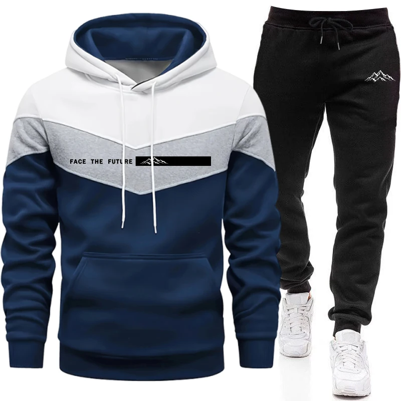 New Men's Tracksuit Fall Winte - Winter Clothing Usa avaliação e preço
