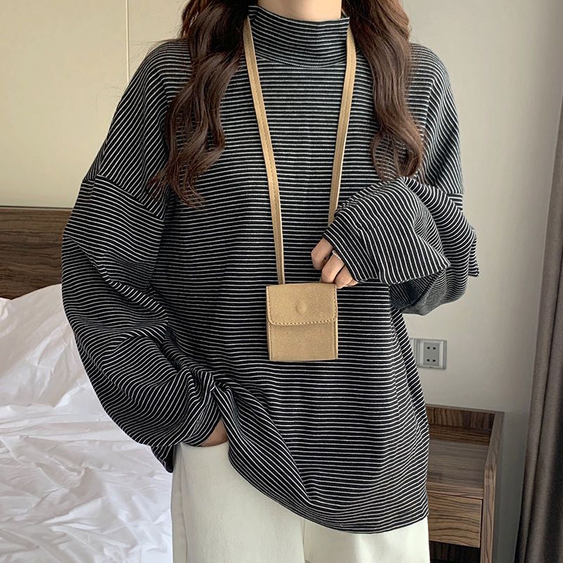 Autumn Winter Half High Collar - Winter Clothing Affordable avaliação e preço