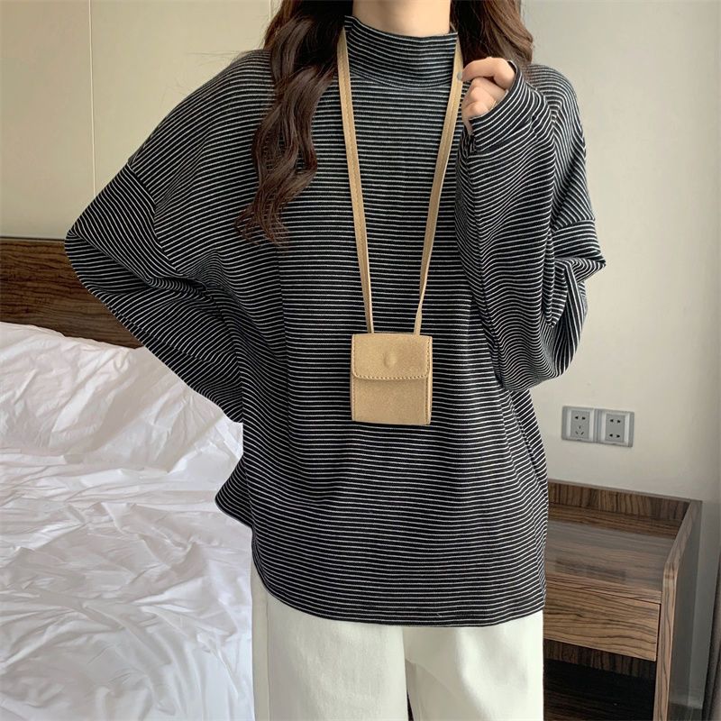 Autumn Winter Half High Collar - Winter Clothing Affordable avaliação e preço