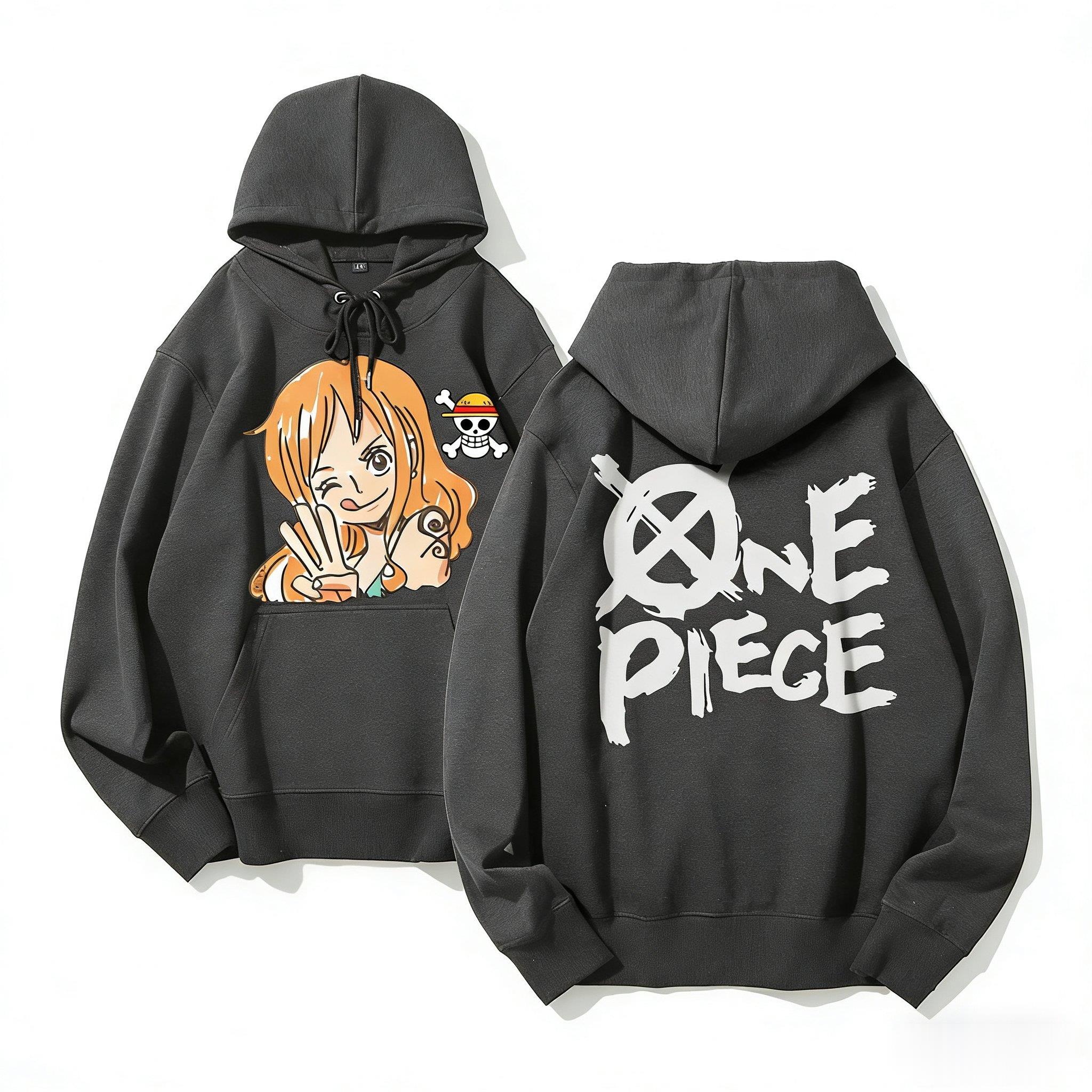 One Piece Nami Anime Hoodie Me - Winter Clothing In Japan avaliação e preço