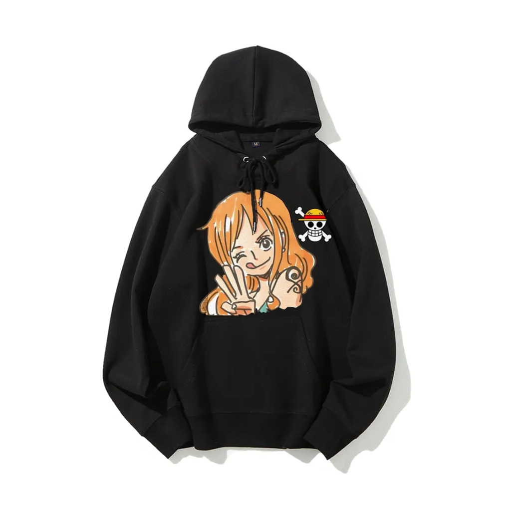 One Piece Nami Anime Hoodie Me - Winter Clothing In Japan avaliação e preço