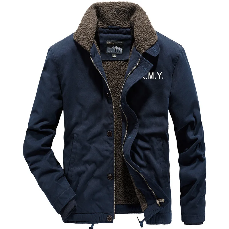 New Winter Men Bomber Jackets  - Quality Winter Clothing Bomber Jacket avaliação e preço