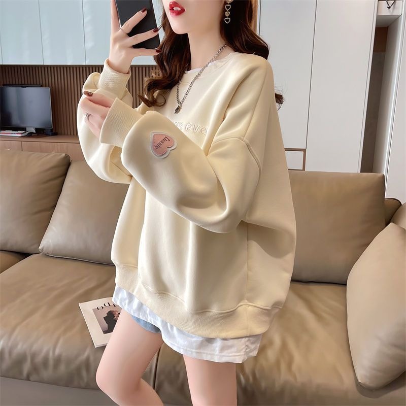Women's Sweatshirts Round Neck - Winter Clothing Essentials For Women avaliação e preço