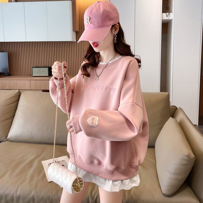 Women's Sweatshirts Round Neck - Winter Clothing Essentials For Women avaliação e preço