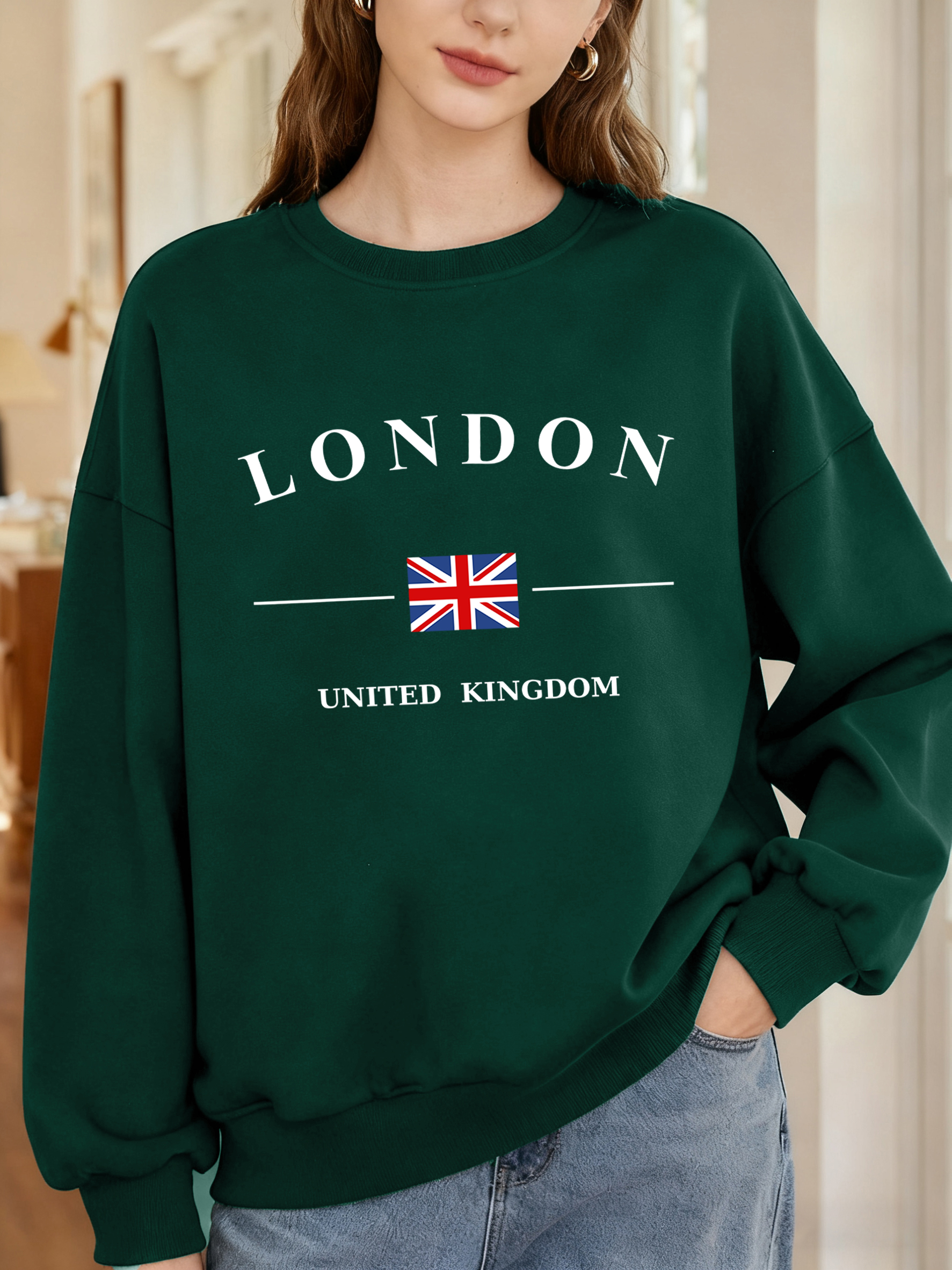 London United Kingdom Flag Pri - Winter Clothing London avaliação e preço