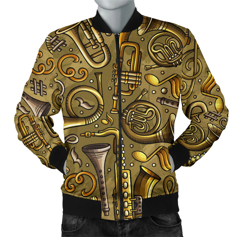 New Mermaid 3D Print Zipper Ja - Quality Winter Clothing Bomber Jacket avaliação e preço