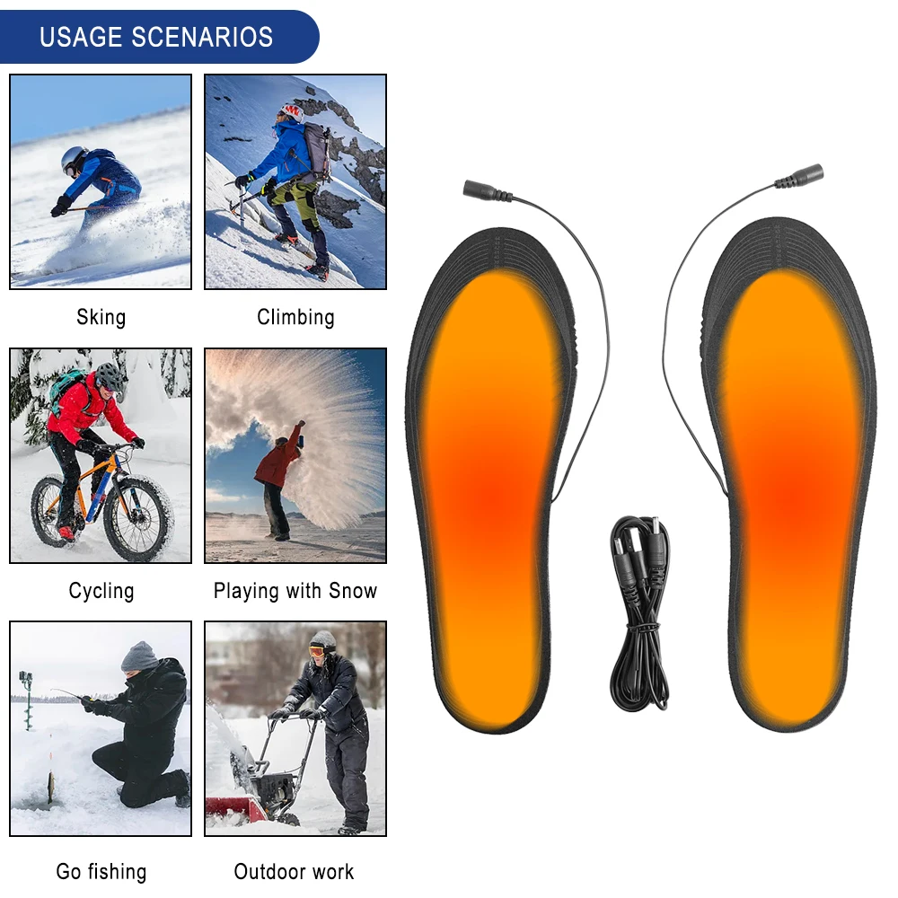 USB Rechargeable Heated Insole - Heated Insole Rechargeable avaliação e preço